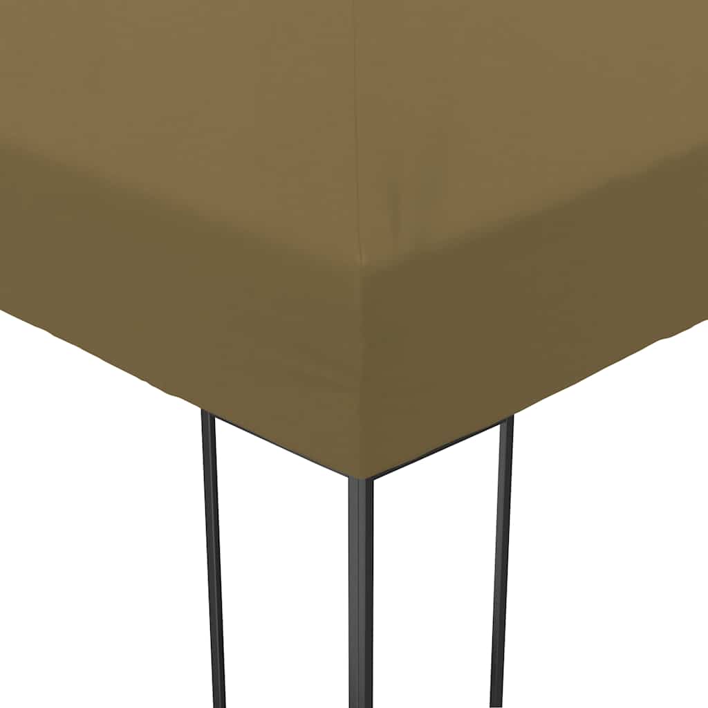 Garden Pavilion 6 X 3 X 2.7 M Taupe 180 G M²