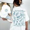 T-shirt Animal Marin Chrétien Chemise Vie Marine Côtière T-shirt Tendance Plage Verset Biblique Vêtements Foi T-shirt Femme