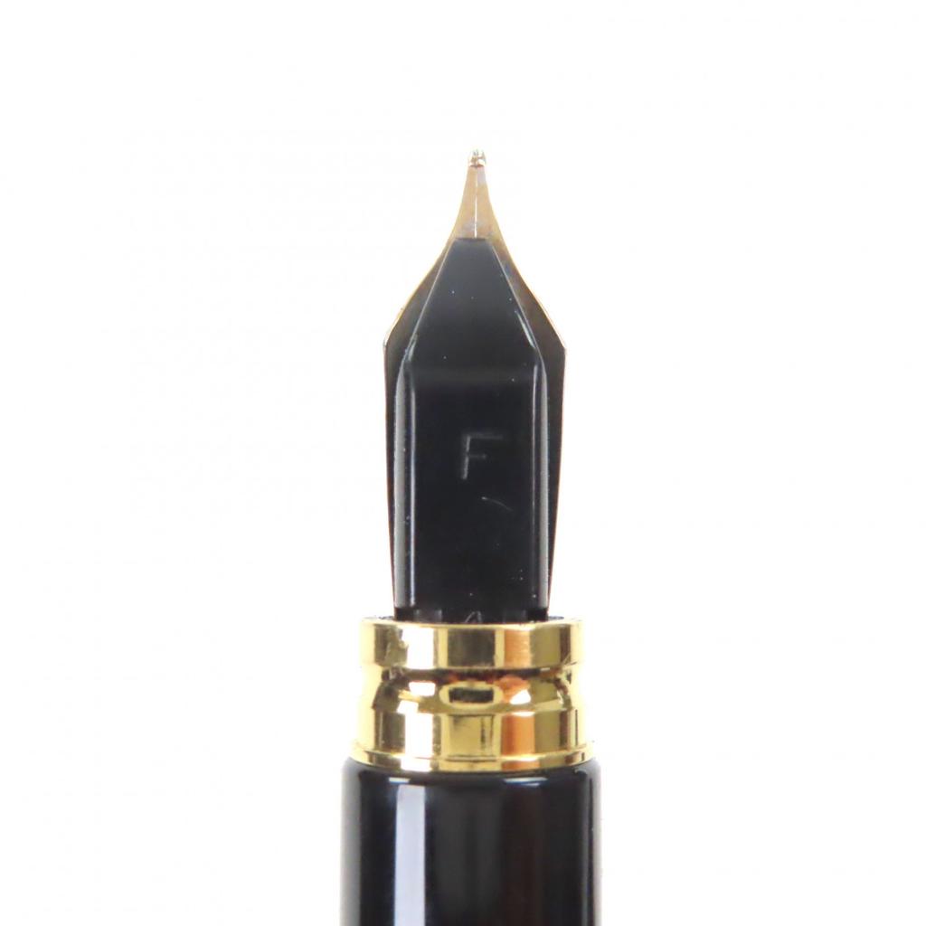 Stilou WATERMAN Foarte Bun IDEAL Negru auriu 18K pentru bărbați Folosit