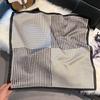 New 71 * 71cm Korean Version Small Square Scarf Women's Silk Scarf Spring and Summer Thin Sunscreen Scarf Neck Protection Bag Headband Versatile