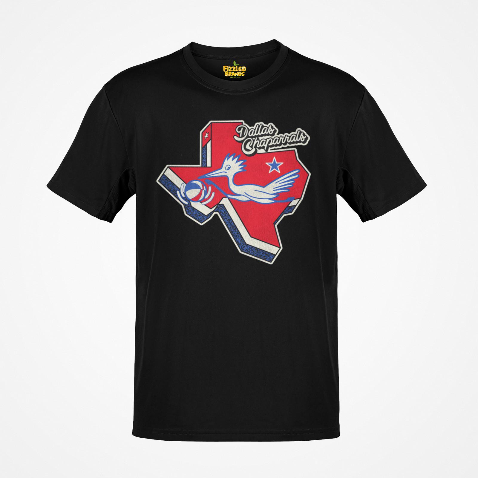 Dallas Chaparrals Basketball Nostalgic Retro T-shirt S