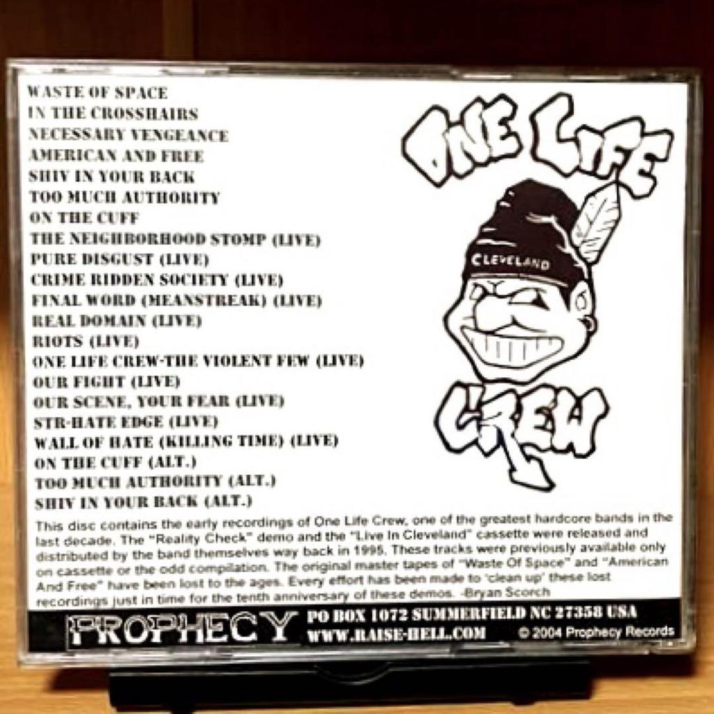 [USED] Rare ONE LIFE CREW/REALITY CHECK