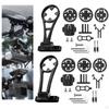 Bicycle Computer Mount, Bike Handlebar Equipment Adapter Base, Durable Adjustable Speedometer