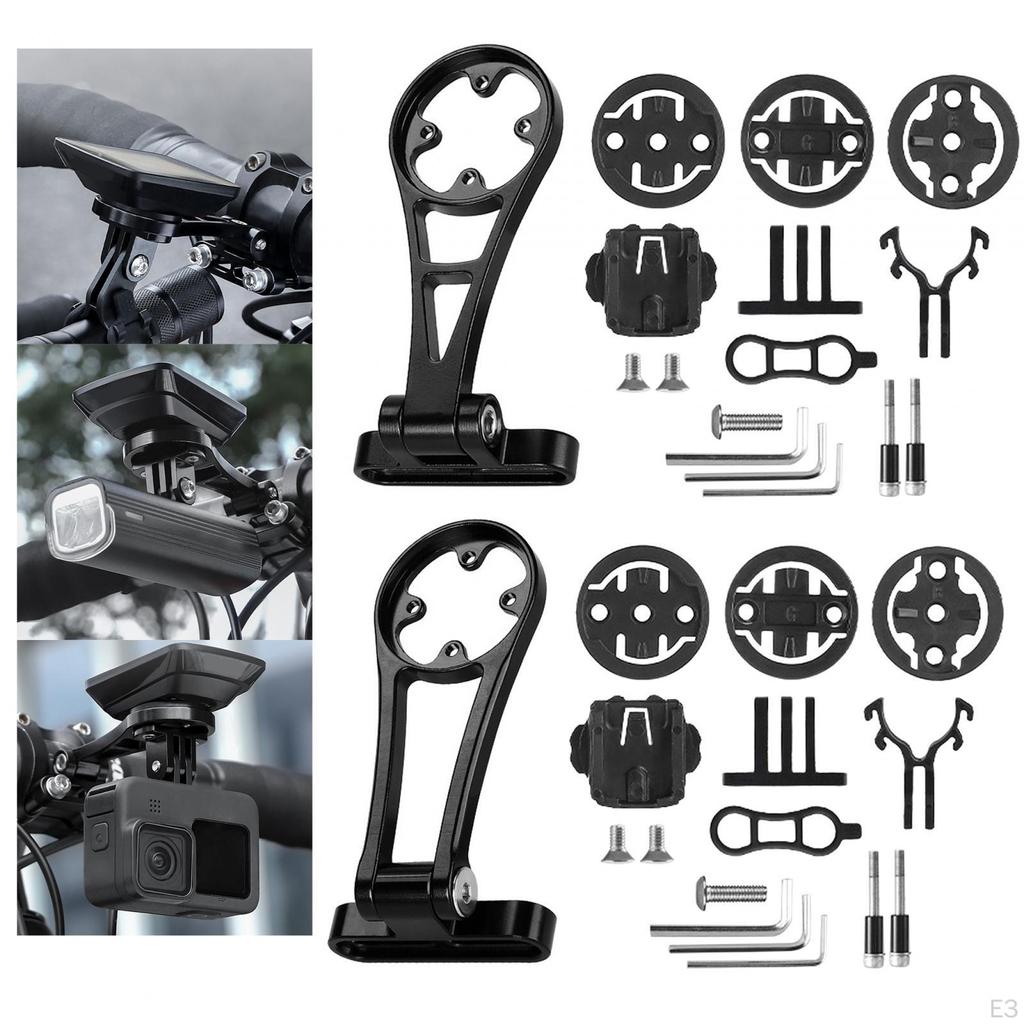 Bicycle Computer Mount, Bike Handlebar Equipment Adapter Base, Durable Adjustable Speedometer
