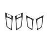 4Pcs Carbon Fiber Interior Door Handle Cover Trim For Acura TL 2004-2008