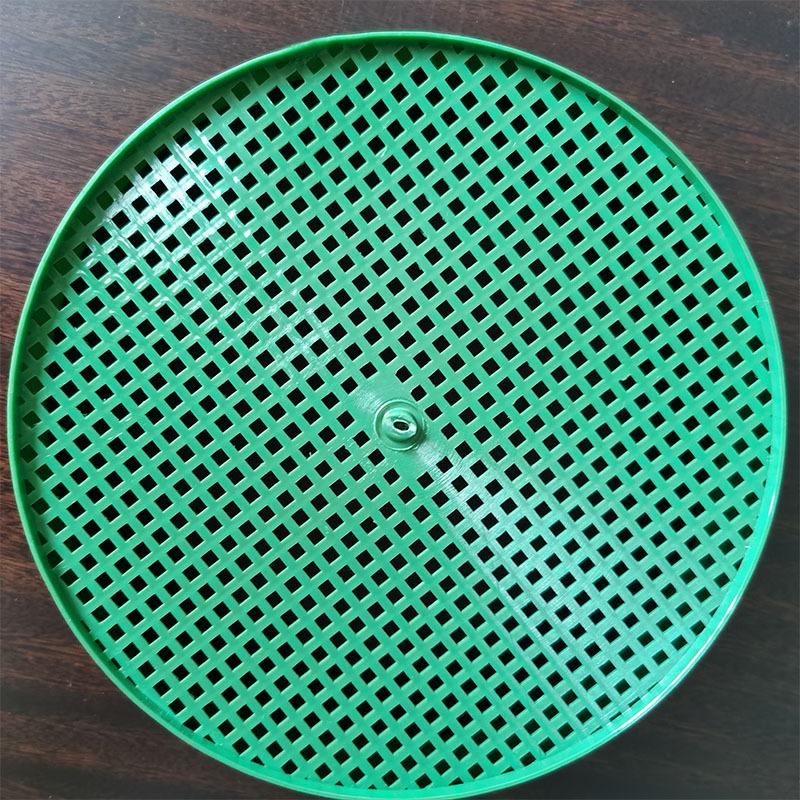Medium Plastic Soil and Pebble Sieve for Gardening