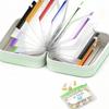 Waterproof Pill Bag Set Travel Medicine Pill Organizer Storage Clip with Zipper Box for Outdoor Travel