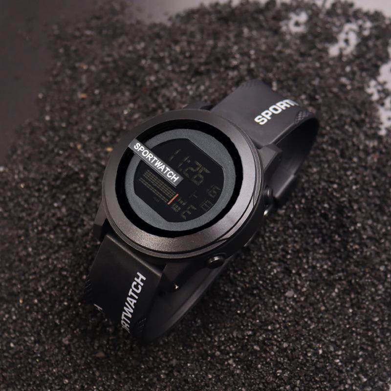 Men's Sports Watch Military Digital Men Watches Multifunction Clock Waterproof Luminous LED Electronic Wristwatch for Kids Boys
