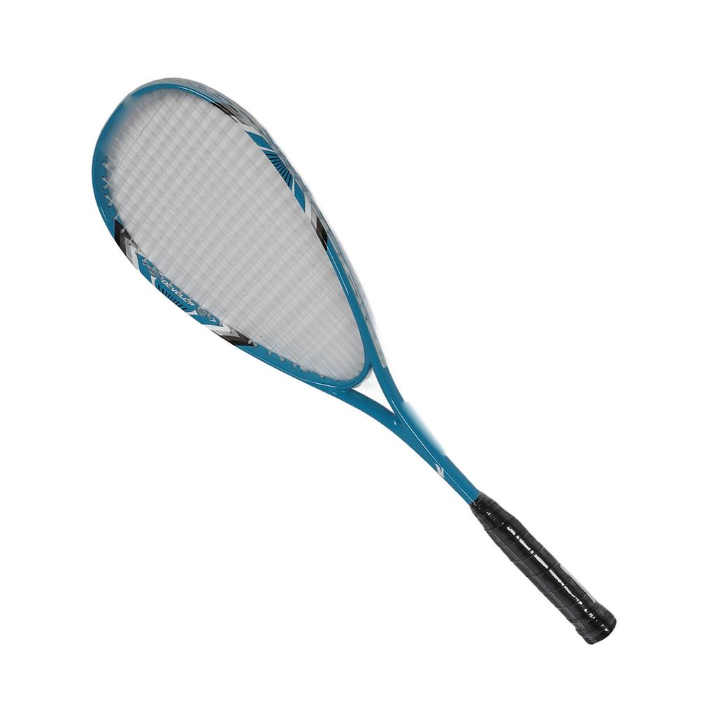 Squash Racket Carbon Aluminium Alloy Integrated Lightweight Sports Beginner Squash Racket Set for Gym School Playgrounds Blue