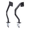 Pneumatic Computer Desk Arm Multi Angle Adjustable Multifunctional Space Saving Mechanical Arm Desk Stand