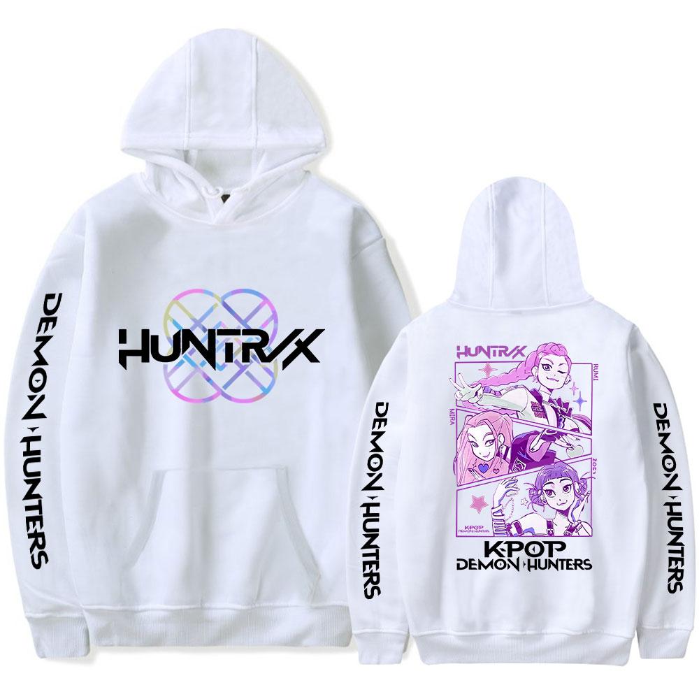 Móda Pánská Dámská Mikina Streetwear Harajuku Ležérní KPop Lovci Démonů Potisk S Kapucí Pulovr Mikiny