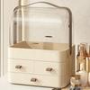 Dustproof Cosmetics Storage Box Large Capacity Container Makeup Organizers Multi-function Plastic Large Makeup Box Lady