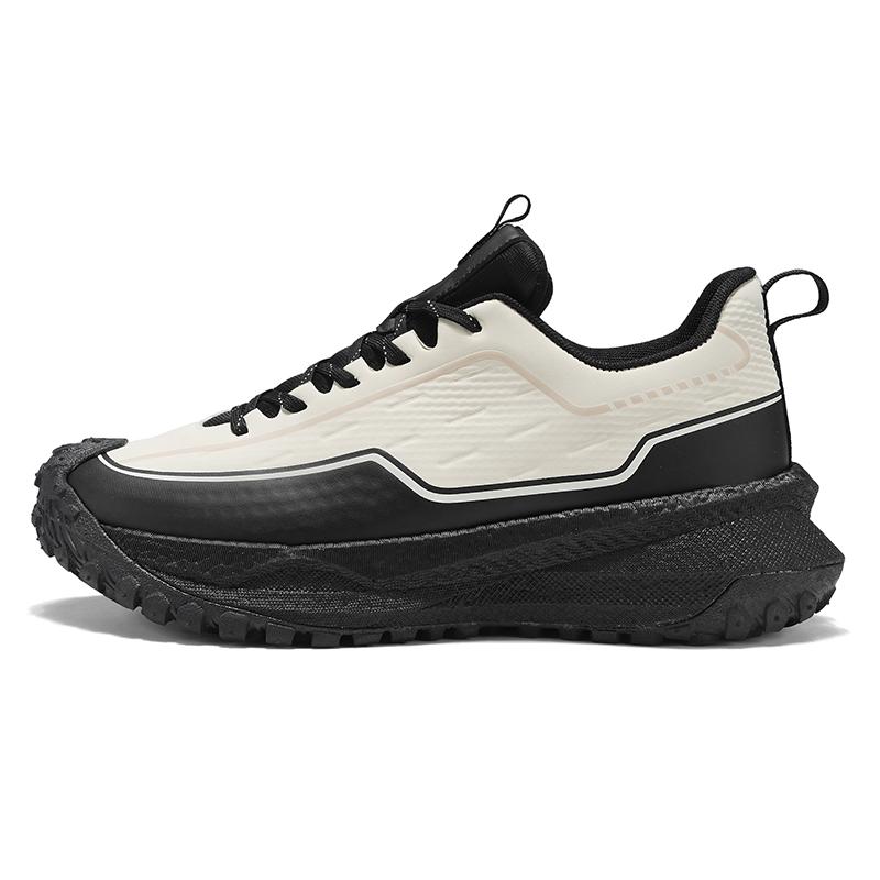 Fashion High Quality Leather Hiking Shoes Durable Outdoor Sport Men Trekking Leather Shoes Lace-Up Climbing Hunting Sneakers