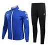 Tracksuit Set Sleeve Top Sportswear for and Mountaineering and [Kelme] Men's (Long & Pants) - Walking, Hiking, - Moisture-wicking Quick-drying (Blue,
