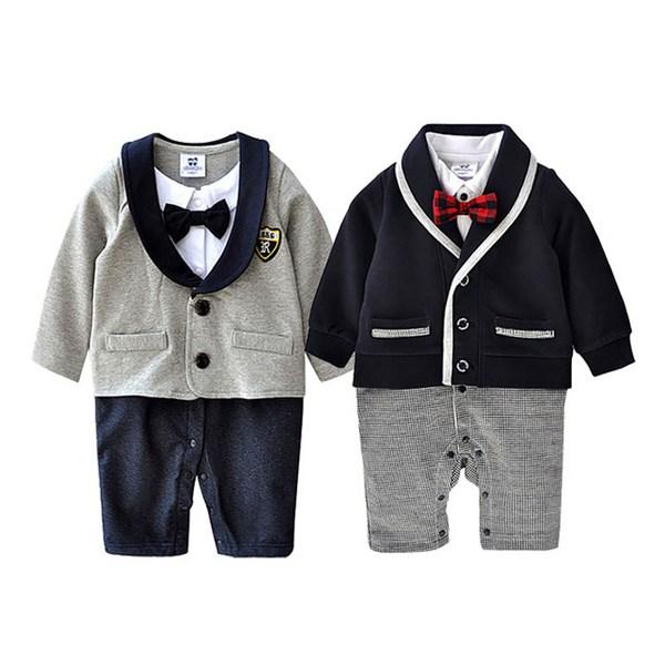 Moms Care Boys All -in -one Tuxedo Full Snap Space Suit Size 66, Korea Best Childrens Clothes