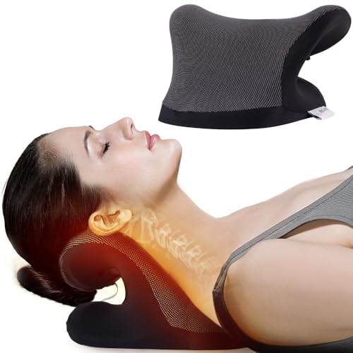 

[Warm and Stretch Neck] Neck Pillow, Stretching, Health Aid [Warms and Stretches Neck, Shoulders, and Shoulder Blades] [Top-of-the-Line Model] [Father