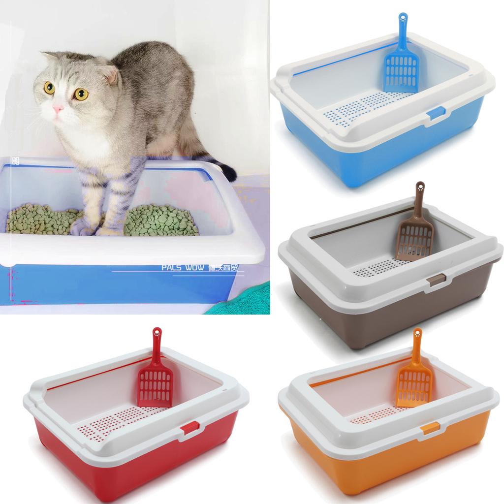 double layer cat litter box
