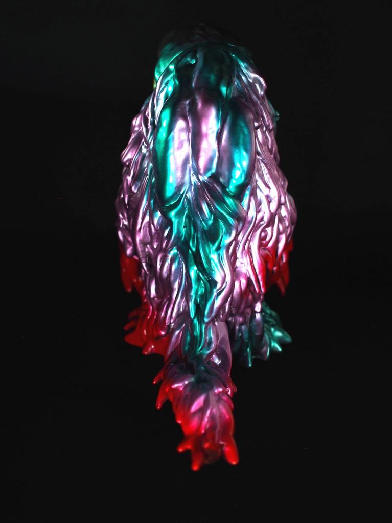 CCP Artistic Monsters Collection Hedorah Adult Psychedelic Color Metallic and Acrylic Figure Ver. PVC, ABS, Pre-painted