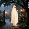 Outdoor Festive Ghost Decorations Halloween Indoor IP44 Waterproof Light Up Hanging Swing Cute Decoration DIY Weather Resistant Yard Ghosts