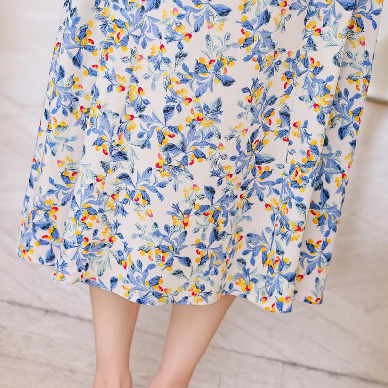 Übergröße Elegante Damenkleider Sommer Vintage Kleidung Kurzarm Lässiges Langes Kleid