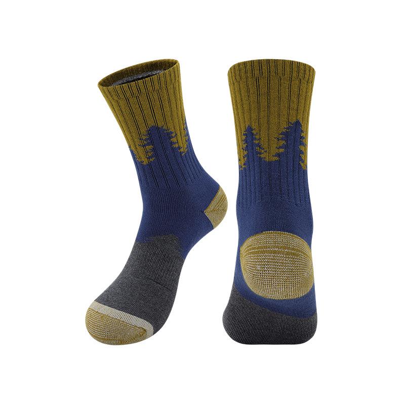Sommer Merino Wolle Anti-Rutsch Wander- und Sportsocken - Atmungsaktiv und Warm