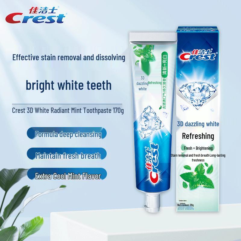 Crest 3D White Fresh Mint Toothpaste