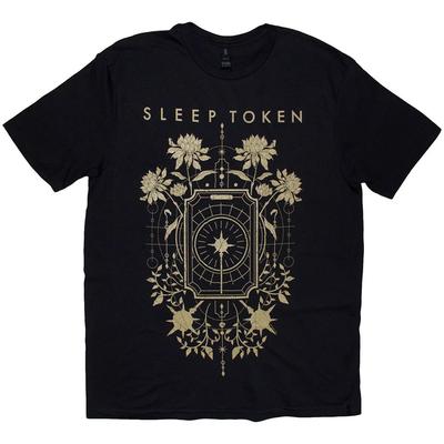 Maglietta Sleep Token: Caramello (Nero) (Stampa posteriore) NOVITÀ UFFICIALE