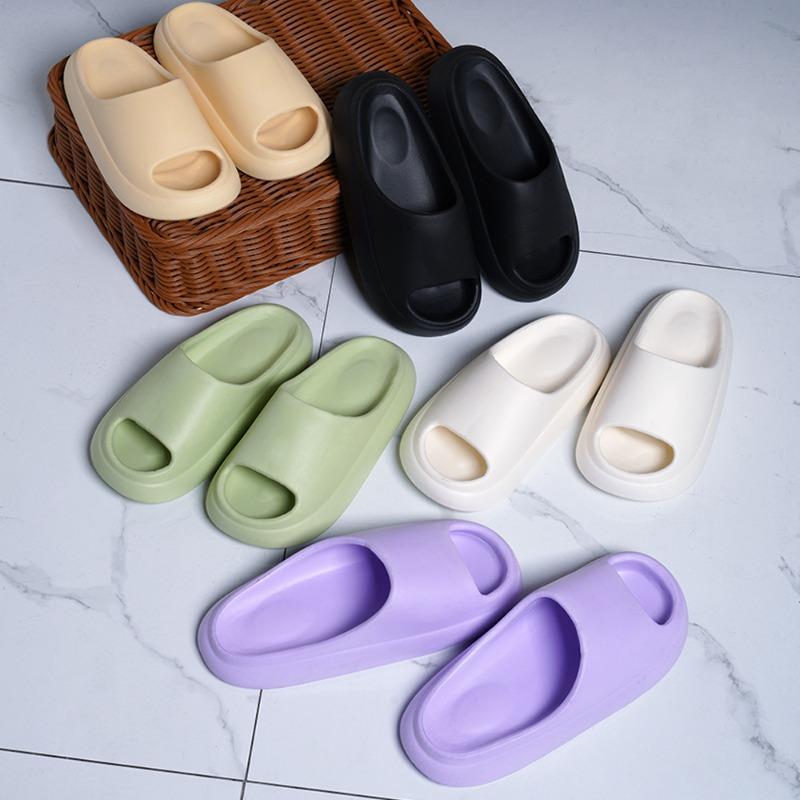 Processing custom packaging cool slippers home trend comfortable breathable non-slip eva slippers thick-soled slippers