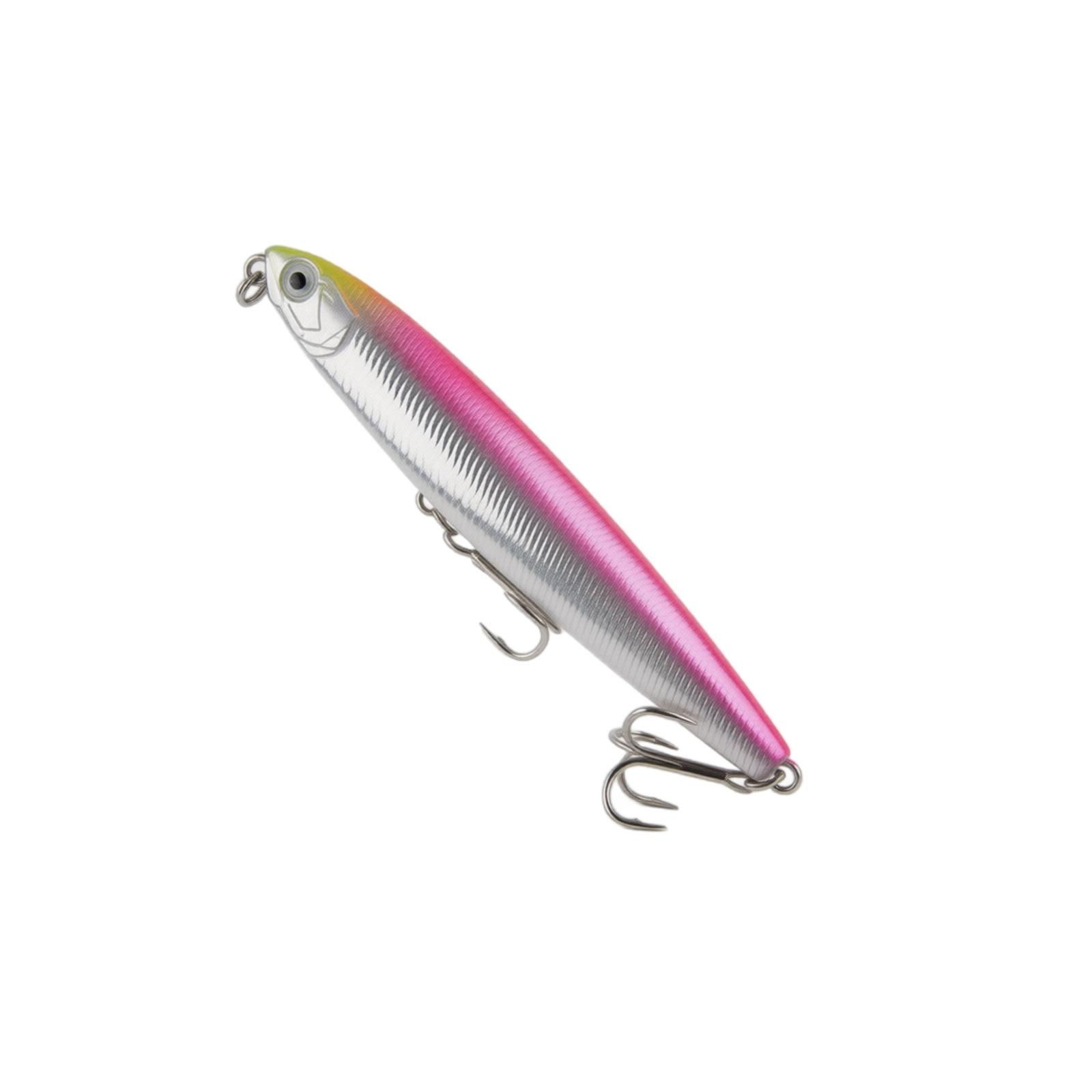 

Fishing Lure Pencil Bait Sinking Type with Enhanced Blood Groove Hooks for Long Distance Casting and Effective Underwater Movement 14g one size