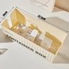 Unique Container Desktop Power Strip Storage Box Dustproof Socket Storage Box Home Wire Case Wire Management Cable Organizer