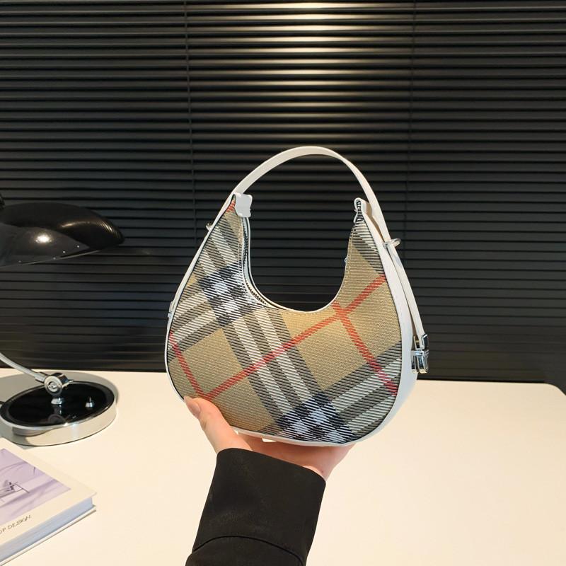 

Stylish Summer Moon Bag For Women Chic Pu Handbag In Blue Pink And Olive Green хакі