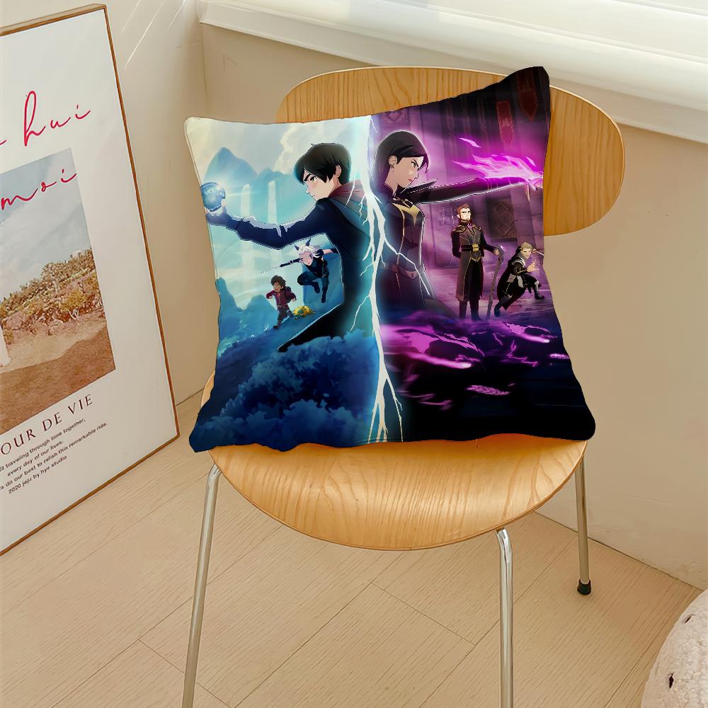Cartoon The D-Dragon P-Prince Cushion Cover Pillow Cover Decoration Room Home Sofa Living Office Car Nordic Simplicity