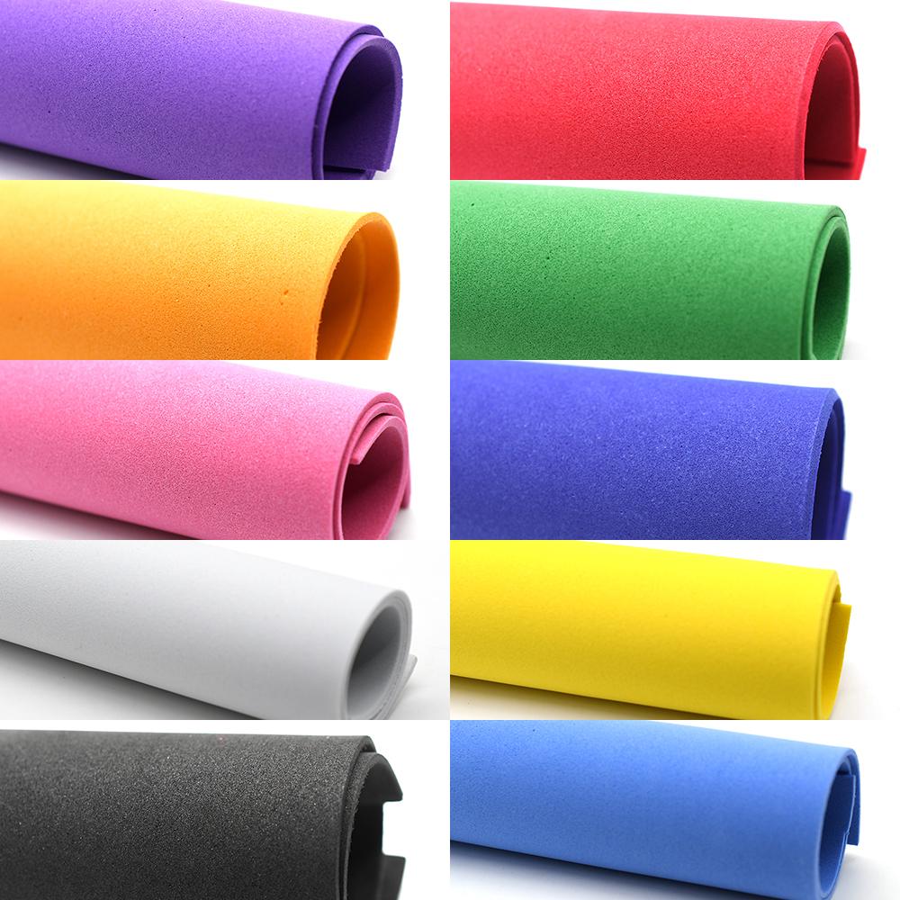 MNFT 2Pcs Fly Tying Foam Sheets Paper 2mm Thickness Fishing Flies Bait Foam Paper Material Size 24x24cm