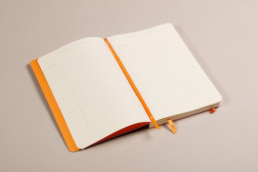 Rhodia Rhodia Rhodia Rama Goalbook A5 Dot 240 Italian Faux Leather RHODIA Cf117810 Notebook, Grid, Pages, Cover, Coral,