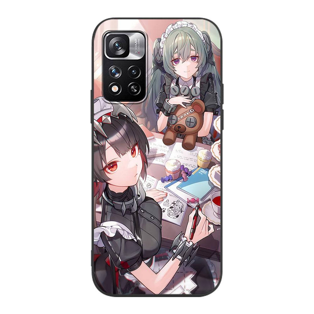 Wise Belle Zenless Zone Zero Case for Xiaomi Redmi 10 10C 9C 9A 9i 9 Prime 9T 12 12C 10A K40 Pro Black Soft TPU Phone Bag Cover