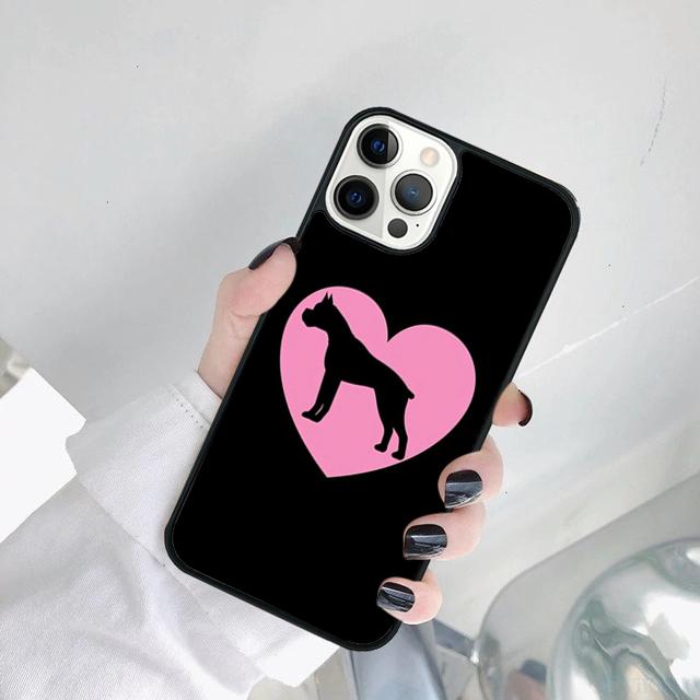 Boxer Dog Phone Case Cover For for iPhone 17 Air 16 15 14 SE 2020 11 12 13 Pro MAX Plus