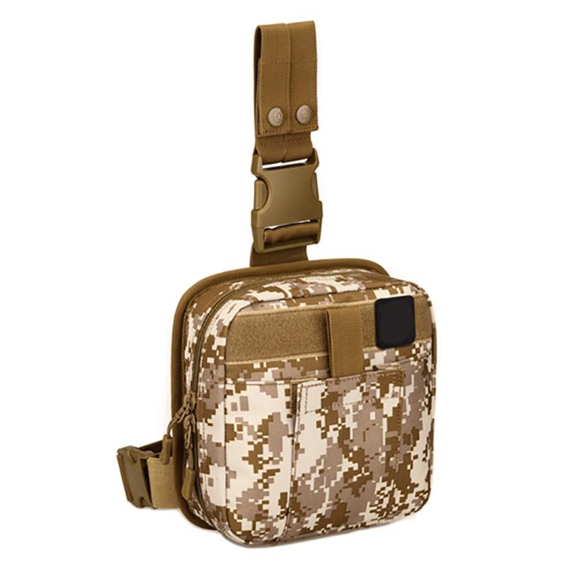 

Тактичні сумки для ніг Камуфляжна сумка Fanny Thigh Pack Мисливська сумка Поясна сумка для їзди на мотоциклі Чоловічі аптечки першої допомоги на відкритому повітрі
