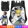 Naruto Anime Backpack Kids Large Capacity Waterproof School Bag With Spine Support Adjustable Straps 3 Sizes