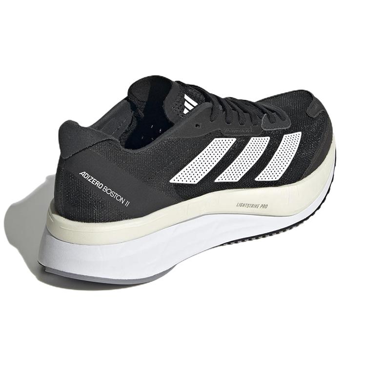 New Adidas Adizero Boston 11 'Black White' Women's GX6657