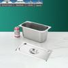 Stainless Steel Rectangular Food Pan with Lid