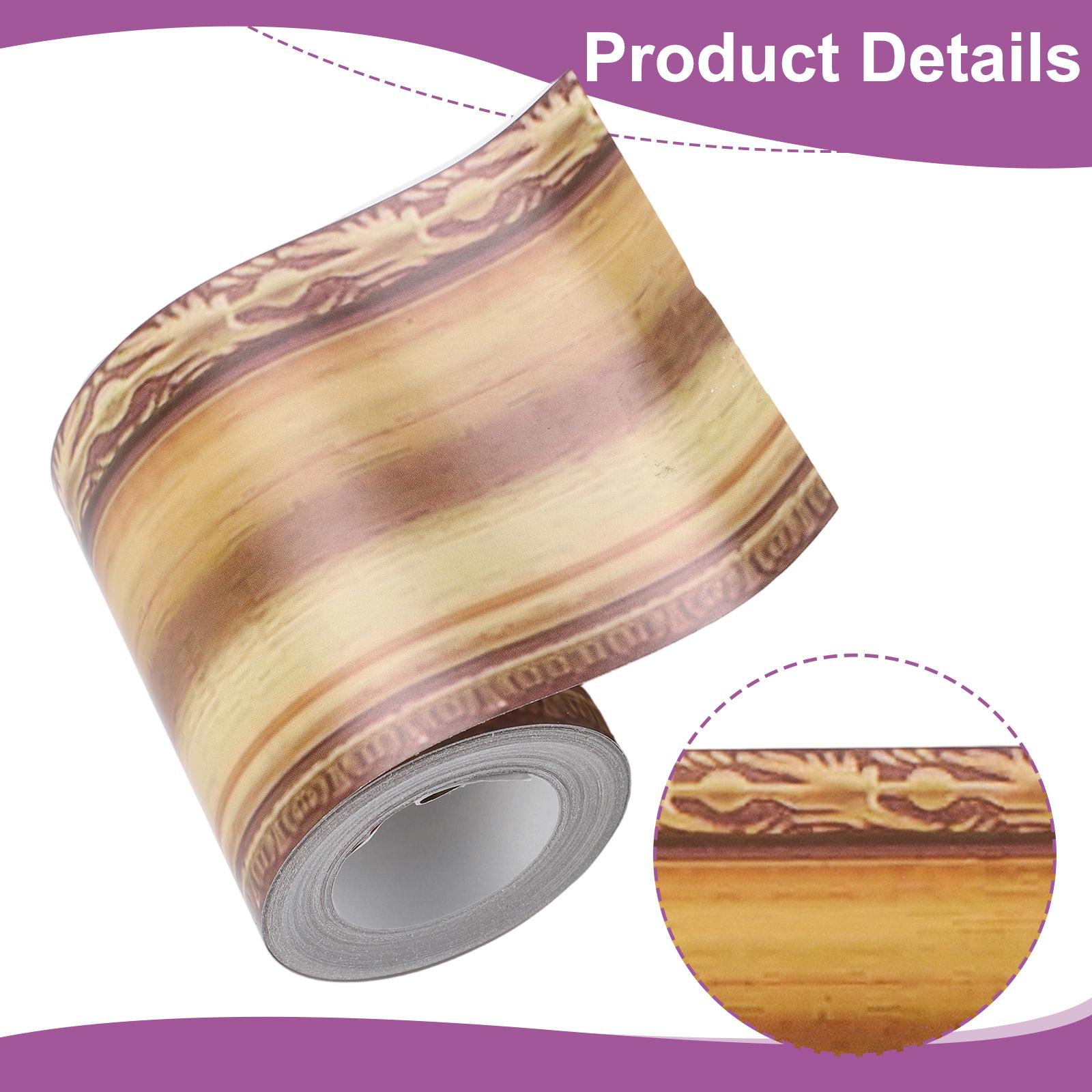 

Самоклеящаяся лента 3D ПВХ Обои Нарезается по длине Длительный срок службы Водонепроницаемая Маслостойкая Для домашнего декора