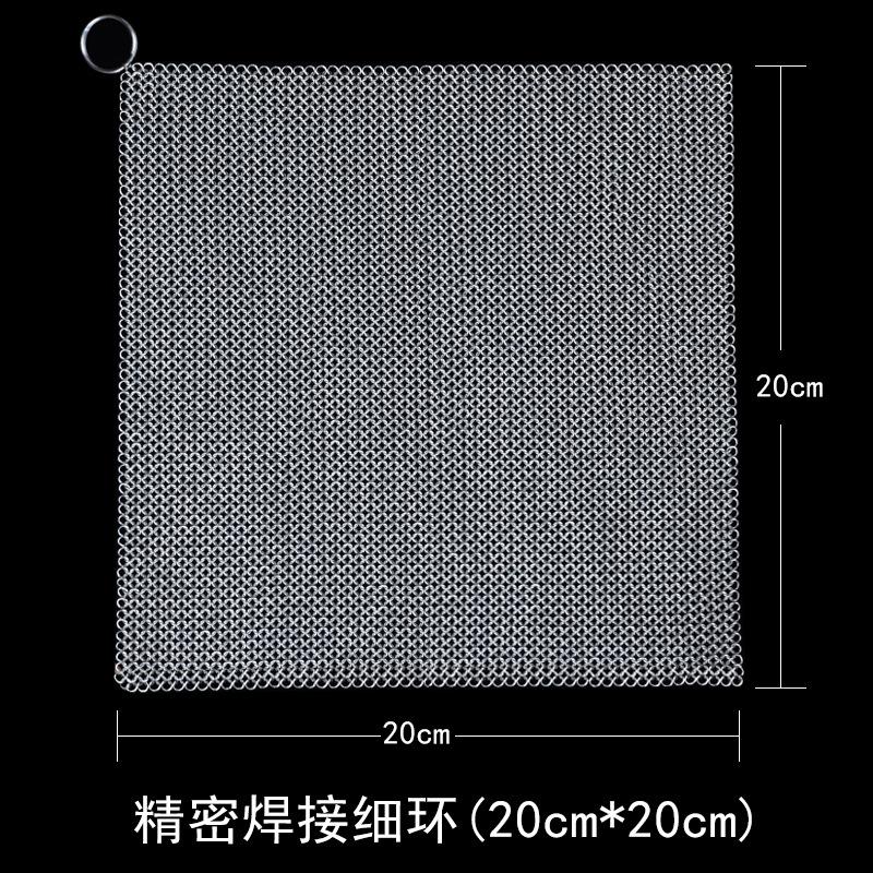 Edelstahlreiniger Küche Rost Topf Pfannen Reinigungsschwamm Stahl Rostentferner Schaber Bürsten-Set Metallreinigungsbürste