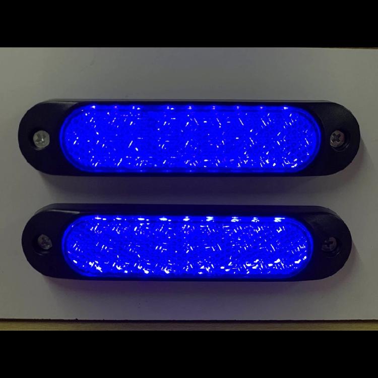 27 LEDs Trailer Side Marker Turn Signal Brake Light Truck Taillights Strobe Lamp