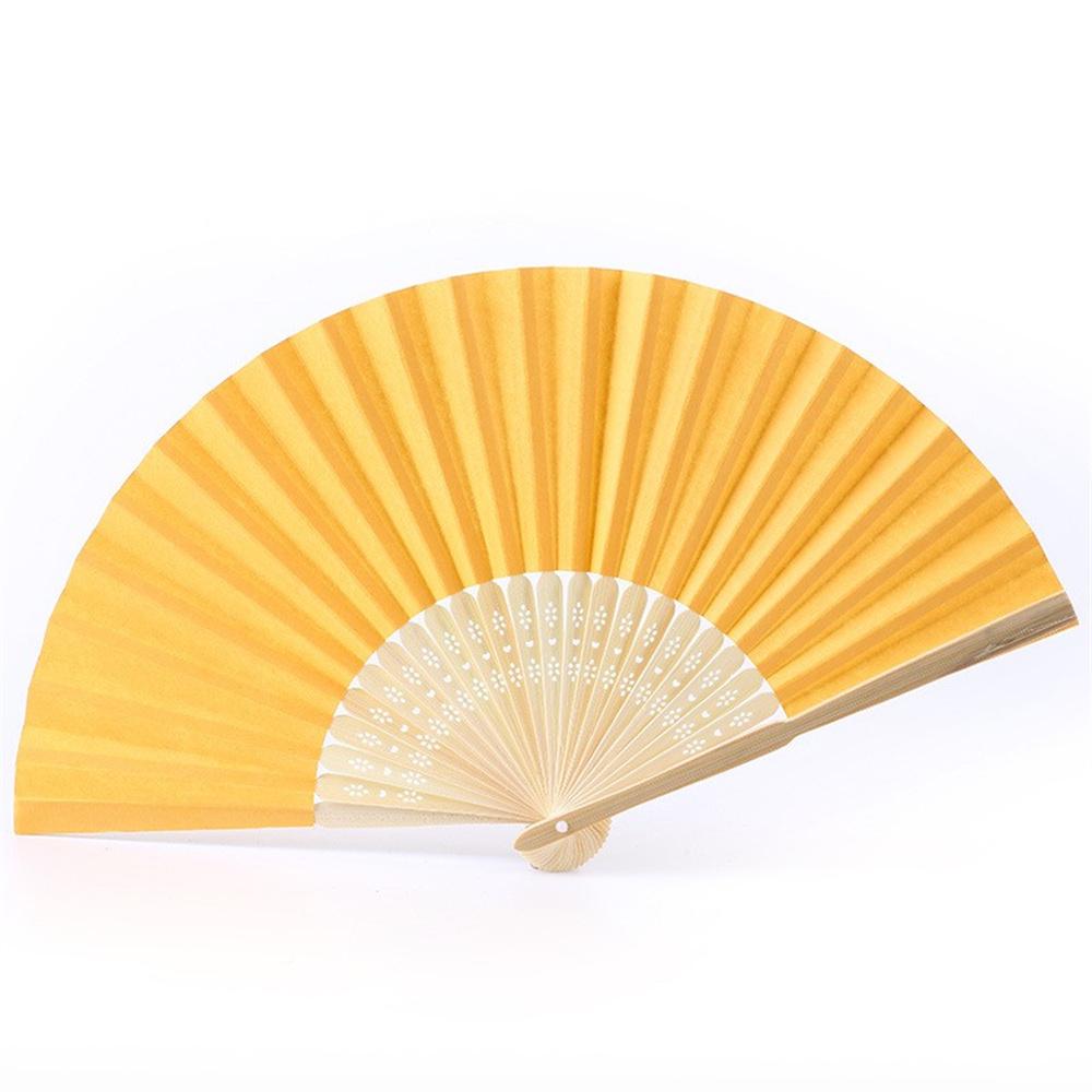 Practice Calligraphy painting fan Paper folding fan Hand-held fan for Wedding ceremony Outdoor activities Summer fashion