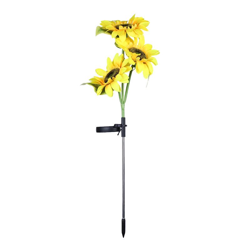 Sunflower Solar Waterproof Garden Stake Lights - Luminous Lawn and Landscape Flower Lights