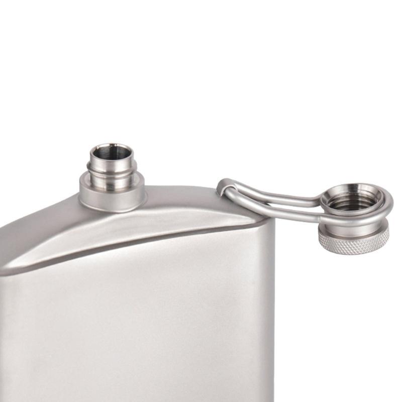 Durable Titaniums Flask High Quality Titaniums Wine Flask 260ml 200ml Bottle for Adventurous Traveler