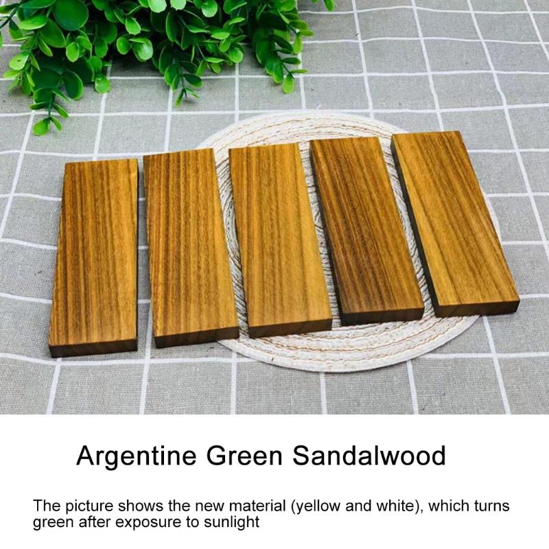 DIY Střenky na nože Střenky na nože, Polotovar rukojeti Exotické střenky na nože Dřevo 12x4x1cm Materiál pro výrobce nožů