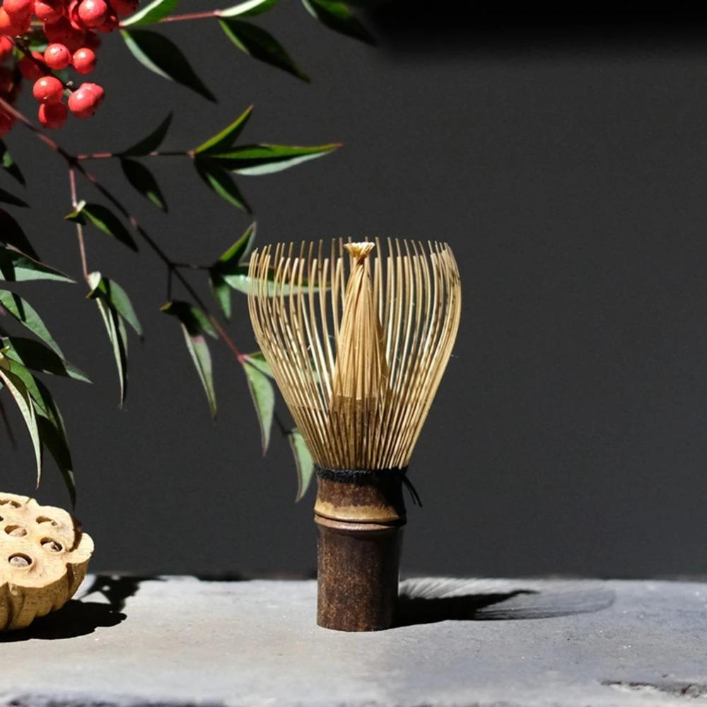 Bamboo Matcha Whisk Multifunctional Matcha Green Tea Powder Whisk Useful Matcha Brush  Teaware