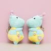 Cute Dinosaur Keychain Cartoon Girl Backpack Decoration Hanging Dolls Plush