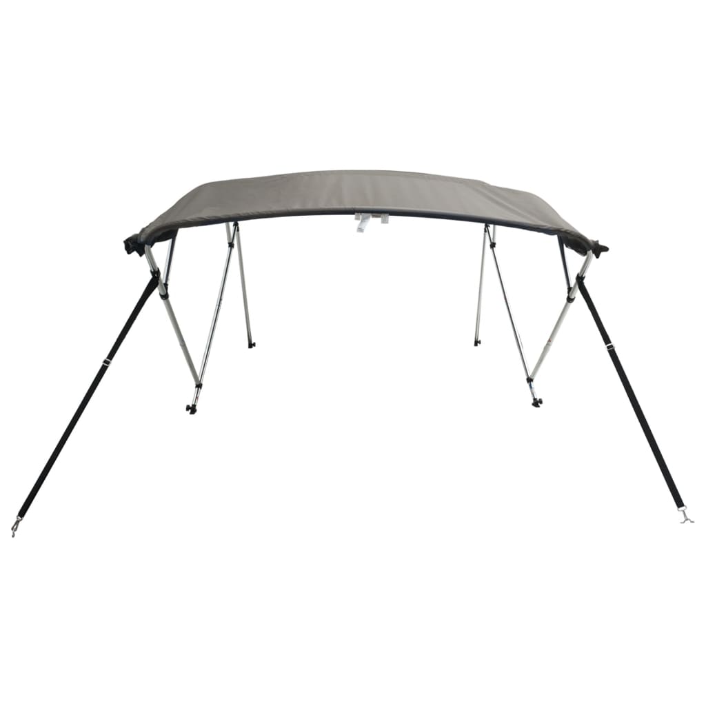 4 Bow Bimini Top with Mesh Side Panels 243 x (170 182) x 137 cm